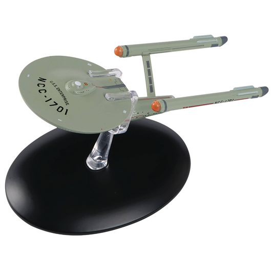U.S.S. Enterprise NCC-1701 (Constitution-class) TOS Diecast Model Ship Window Boxed (Star Trek / Eaglemoss)
