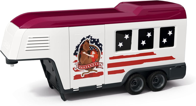 Schleich - Dually Truck w/ big Horse Trailer