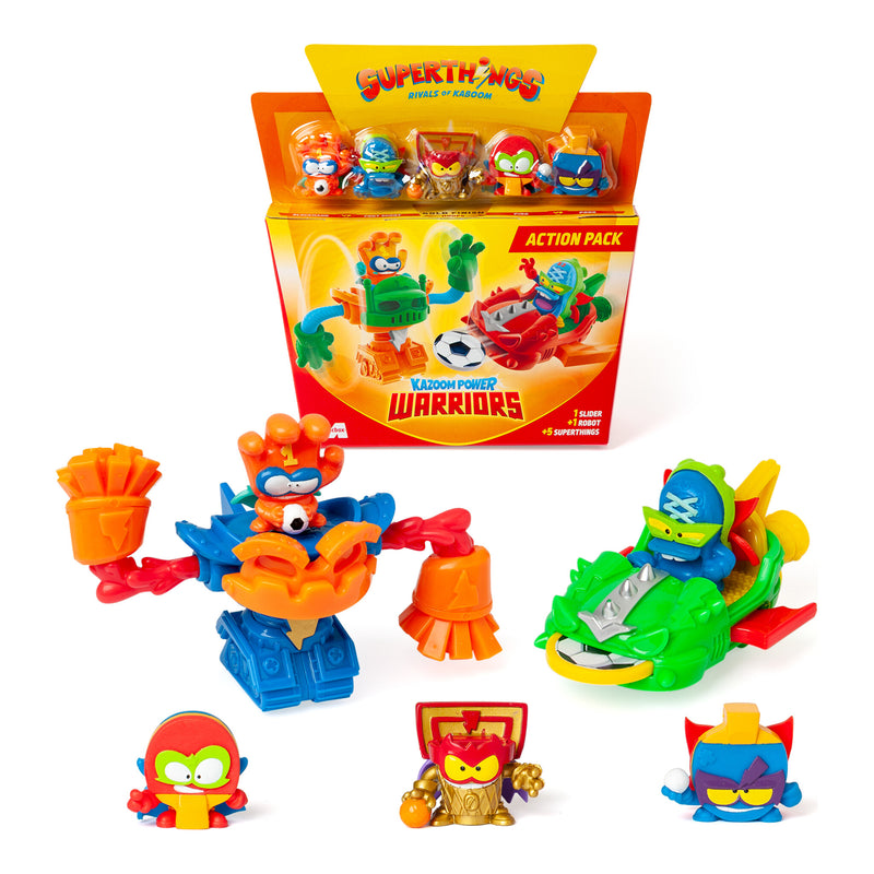 Superthings - Warriors Action Pack (Case of 12)