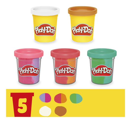 Play-Doh Rainbow Swirl Ice Cream Playset - Image