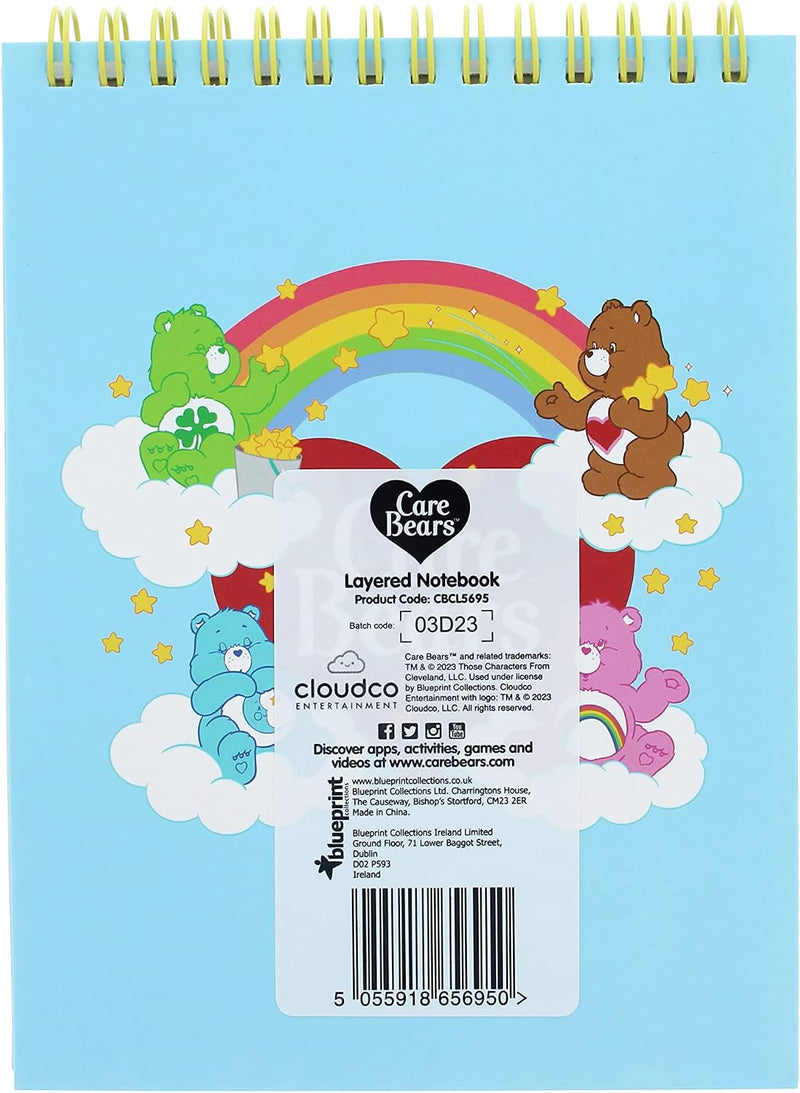 Care Bears Layered Notebook