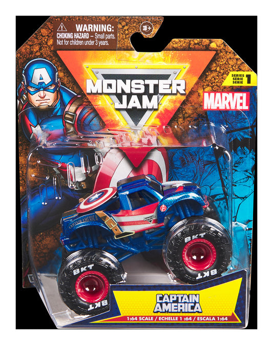 Monster Jam 1:64 Marvel Trucks (Case of 4)