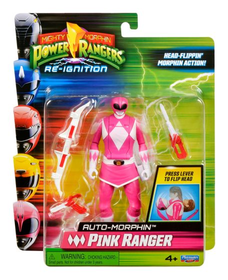 Mighty Morphin Power Rangers Auto Morphin Pink Ranger