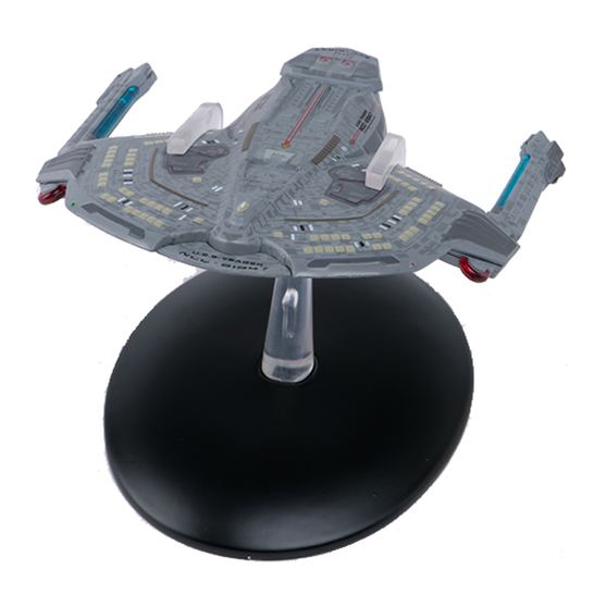 Saber-class (U.S.S. Yeager NCC-61947) Model Die Cast Ship (Eaglemoss / Star Trek), alternate view