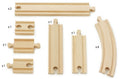 Brio World Railway Track Beginner Expansion Pack - Image