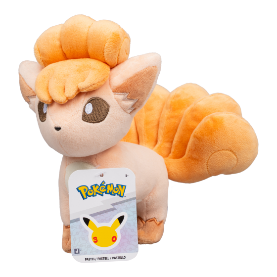 Pokemon - 8" Plush - Pastel Vulpix - 30th Anniversary