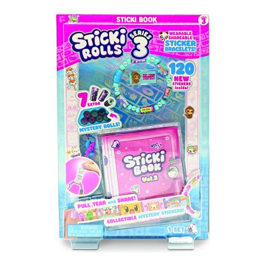 Sticki Rolls Sticki Book Pack S3