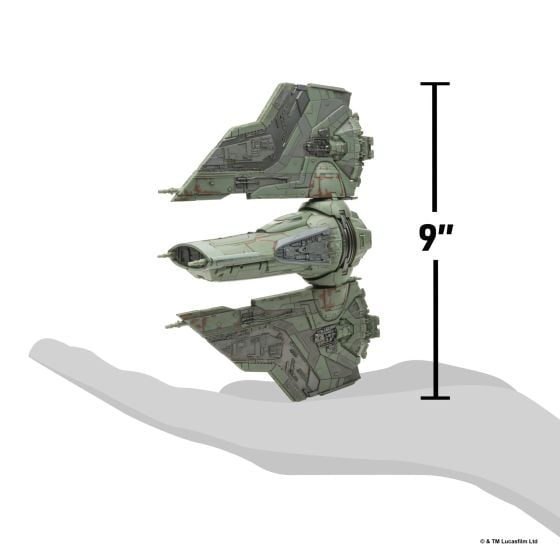 Star Wars - 9" Vehicle & Figure- Dreadnaught Arrow