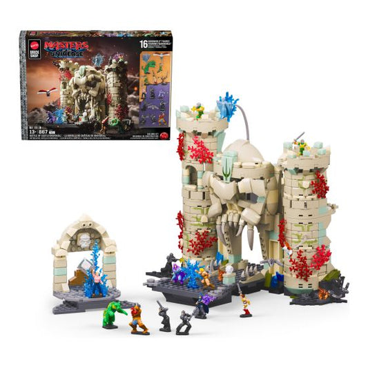 Mattel Brick Shop Masters of the Universe Battle of Castle Grayskull