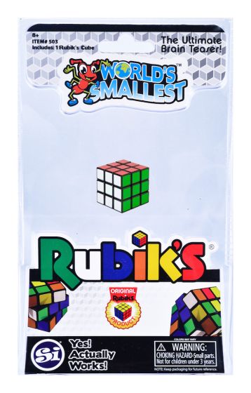 World S Smallest Rubiks Cube