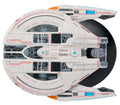 U.S.S. Edison NCC-95160 Federation Temporal Warship Model Diecast Ship STO (Eaglemoss / Star Trek), rear view