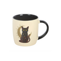 Sitting Magick Black Cat Mug