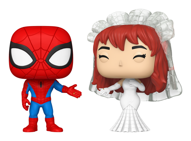 Pop! 2-Pack - Marvel - Spiderman & Mary Jane - Image