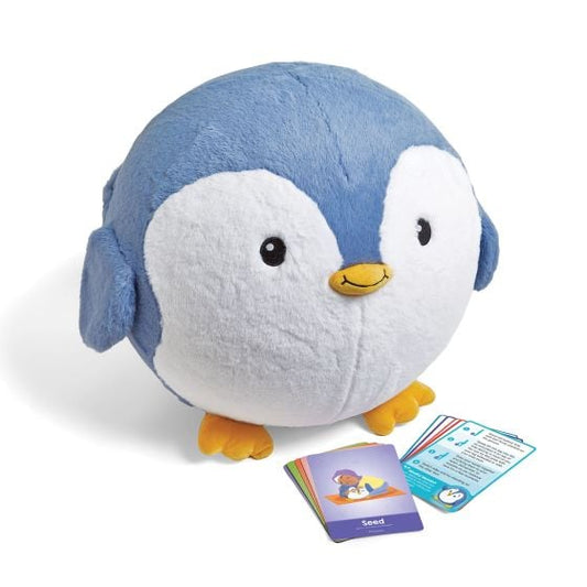 Yoga Ball Buddy with BubblePlush (Penguin)