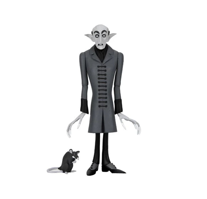 NECA Nosferatu A Symphony of Horror Toony Terrors Count Orlok (Silver Screen Edition) Action Figure