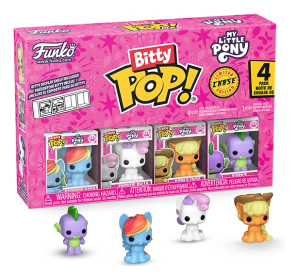Bitty Pop! My Little Pony Rainbow Dash 4 Pack
