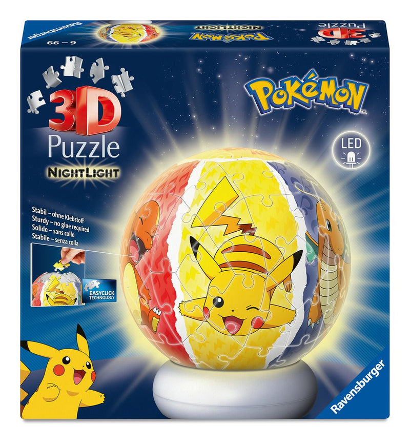 Pokemon 3D Puzzle Night Light - Image