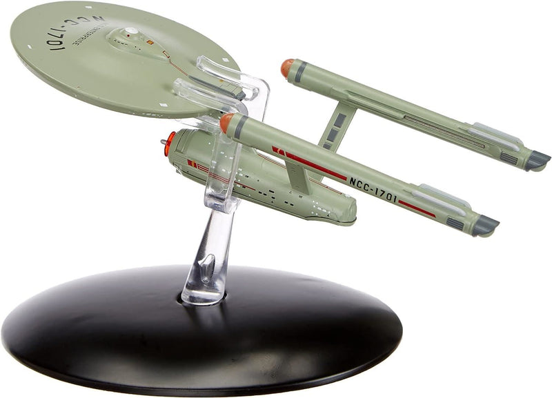 U.S.S. Enterprise NCC-1701 (Constitution-class) TOS Die-cast Model Ship (Star Trek / Eaglemoss), alternate view