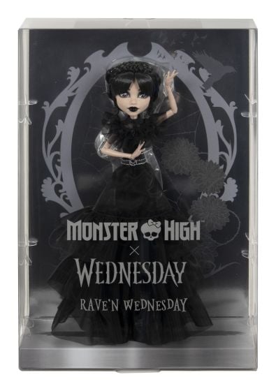 Monster High Wednesday Rave n Dress Doll