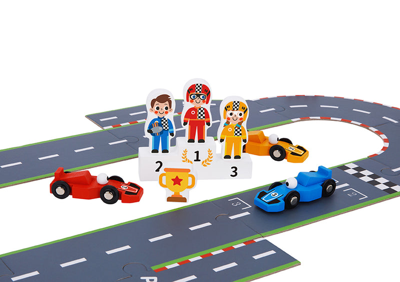 Wooden Racing Game