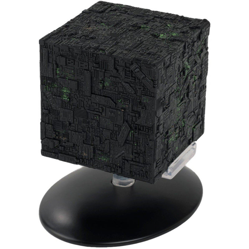 Borg Cube (First Contact) Model Die Cast Ship (Eaglemoss / Star Trek), side angle