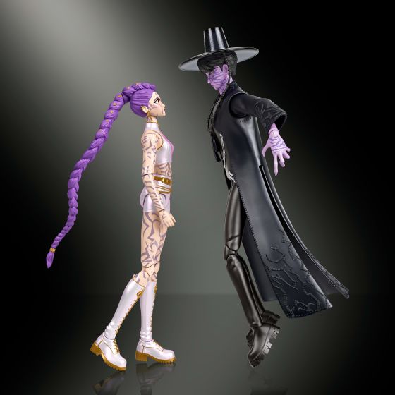 Mattel KPop Demon Hunters Rumi & Jinu Final Battle Action Figure Set