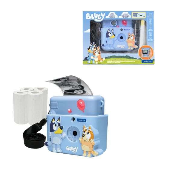 Bluey Starcam Camera Instant Printer & 3D Pouch