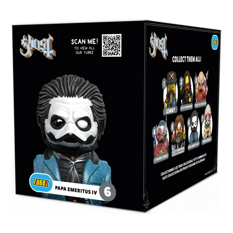 Official Ghost Papa Emeritus IV TUBBZ Cosplaying Rubber Duck Collectible Boxed Edition