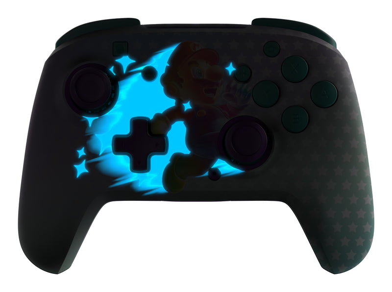 Turtle Beach Rematch Wireless Controller Invincible Mario for Nintendo Switch close up detail