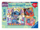 Disney Stitch 49 Piece Jigsaw Puzzle 3 Pack