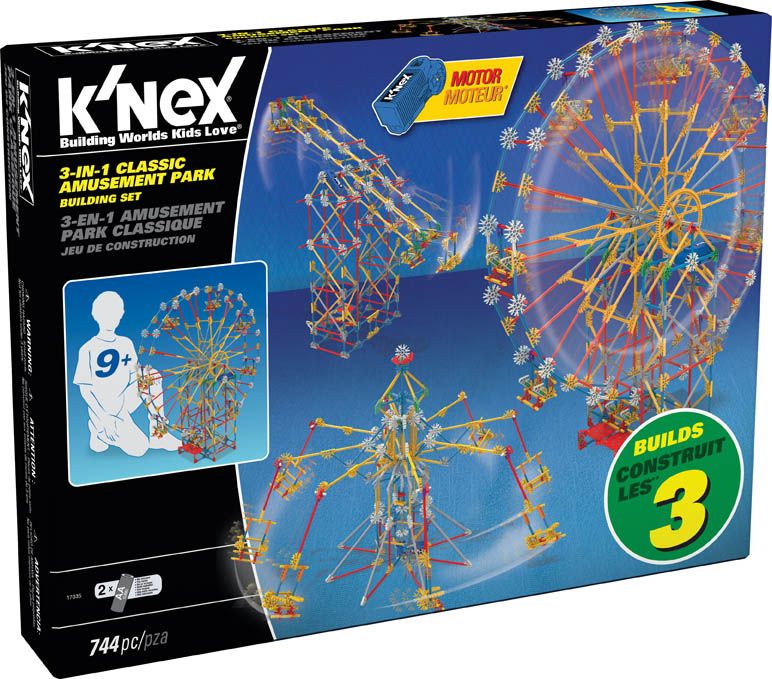K'nex Thrill Rides Classic Amusement Park Set - Image