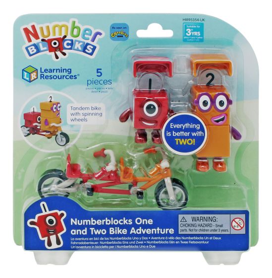 Numberblocks One and Two Bike Adventure