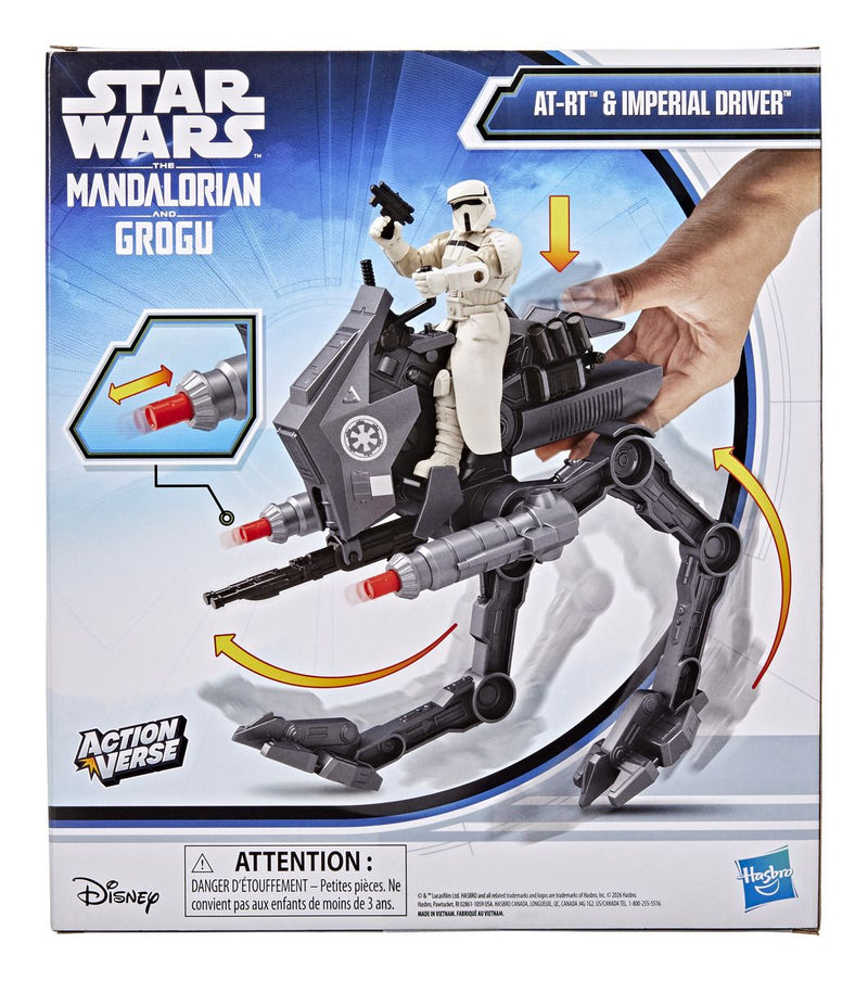 Star Wars ActionVerse AT-RT & Imperial Remnant AT-RT Driver - Image