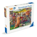 Cute Dogs in the Garden, 500pc
