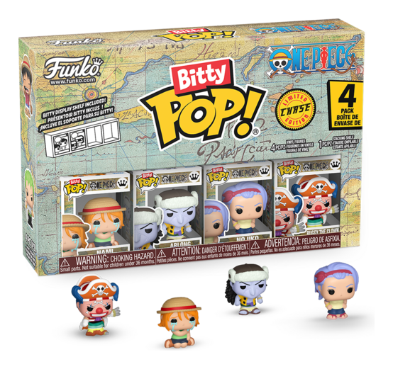 Bitty Pop! One Piece Nami 4 Pack