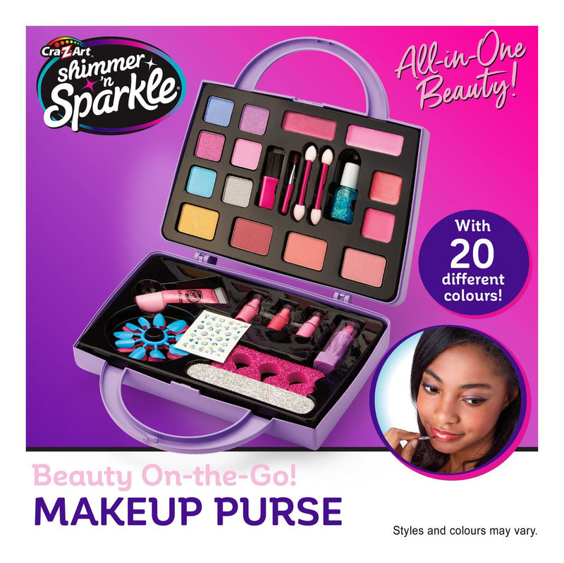 Shimmer 'n Sparkle All-In-One Beauty Make-Up Purse - Image