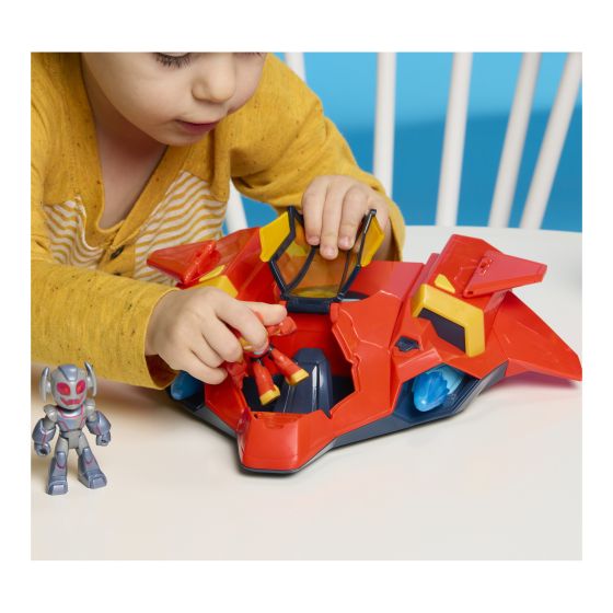 Disney Jr. Series Marvel's Iron Man and his Awesome Friends Giant-Sized Armor Iron Jet