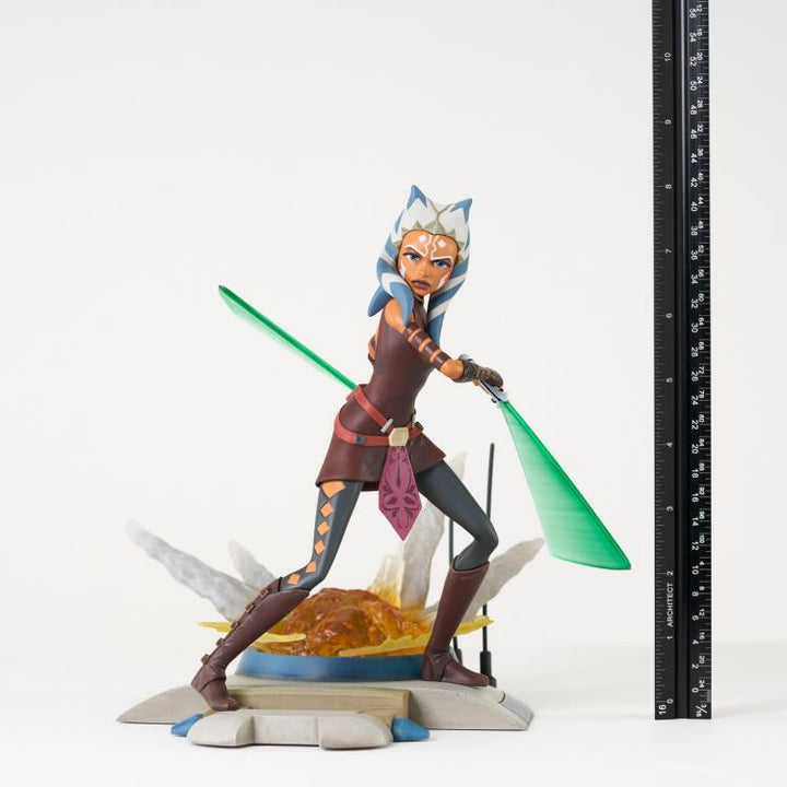 Star Wars Clone Wars Gallery Ahsoka Figure Diorama