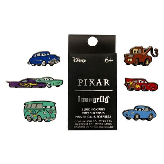 Blind Box Enamel Pins - Disney Cars