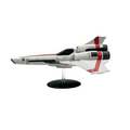 Viper Mark II Lt Brendan Constanza HOT DOG 1104NC Model Diecast Ship LIMITED EDITION (Eaglemoss / Battlestar, packaging shot