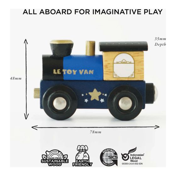 LTV Twilight Train & Carriages 5 Pieces