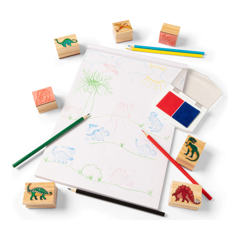 Melissa & Doug Dinosaur Stamp Set