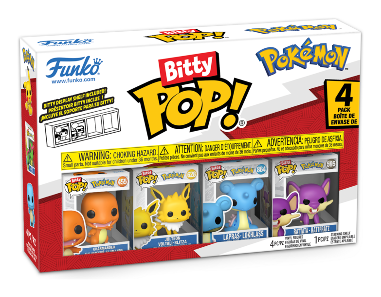 Bitty Pop! - Pokemon - Charmander 4 Pack - Image