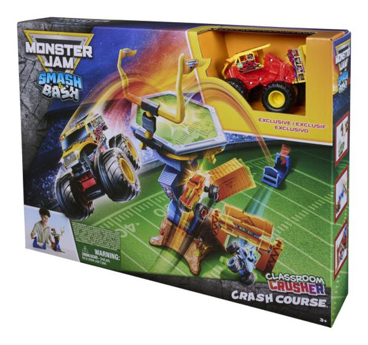 Monster Jam 1:64 Smash N Bash Feature Playset