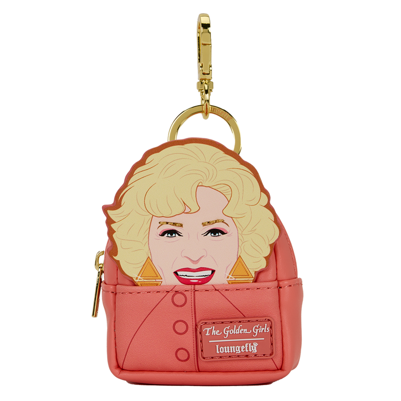 Loungefly - Golden Girls Bag Charms, rear view