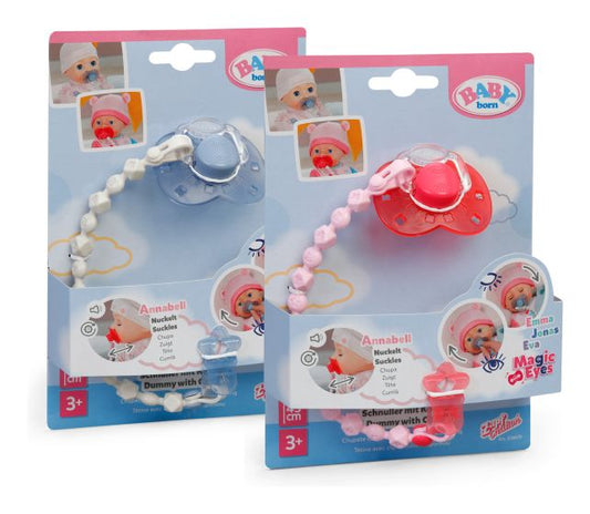Baby Born Dummy With Clip 2 Assorted