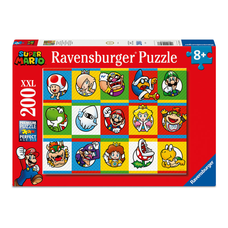 Super Mario Character Palette 200 Piece XXL Jigsaw Puzzle