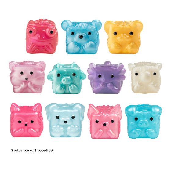 Mushykinz Shimmer Gemz Taba Squishy 3 Pack