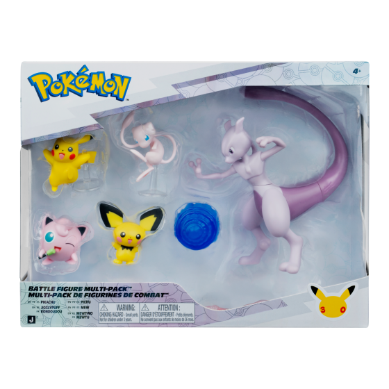 Pokemon - Battle Figure 30th Anniversary 5 Pack Multipack