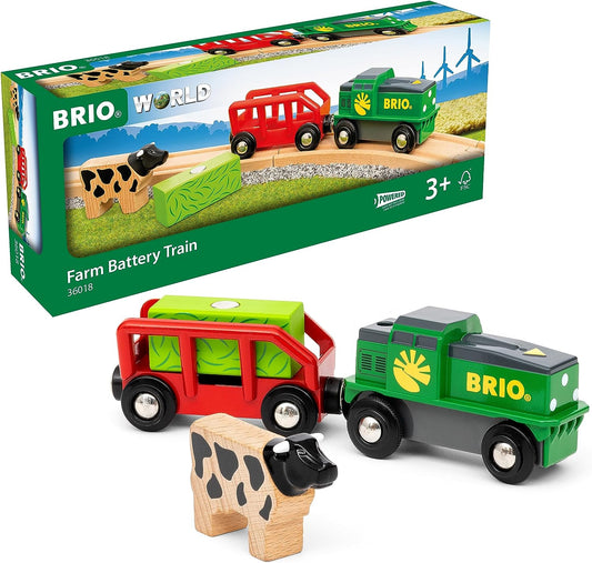 BRIO Farm Battery Train (36018)